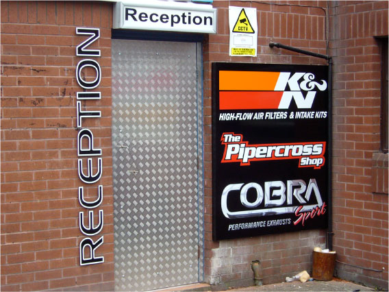 Raised letters & logo signs from Image Sign Studio sign maker in Sheffield & Rotherham